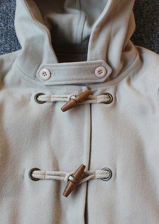 브라운 톤 빈티지 데님 재킷의 자연스러운 변색